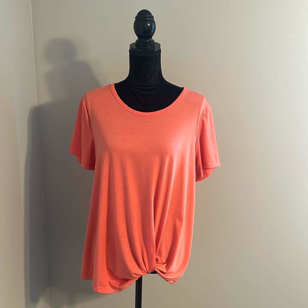 Curry Peach summer top